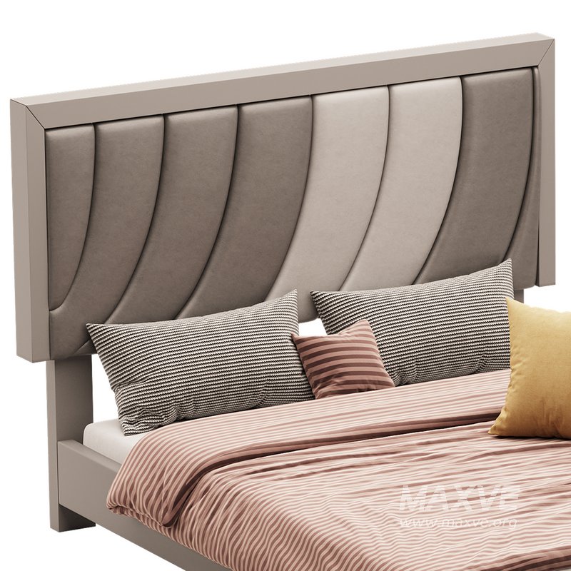 Boyd Sleep Bree Upholstered Faux Leather Platform Bed - Image 12