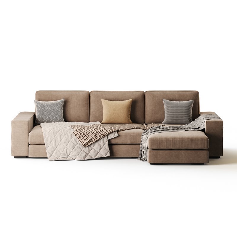 Sofa with chaise - Image 7
