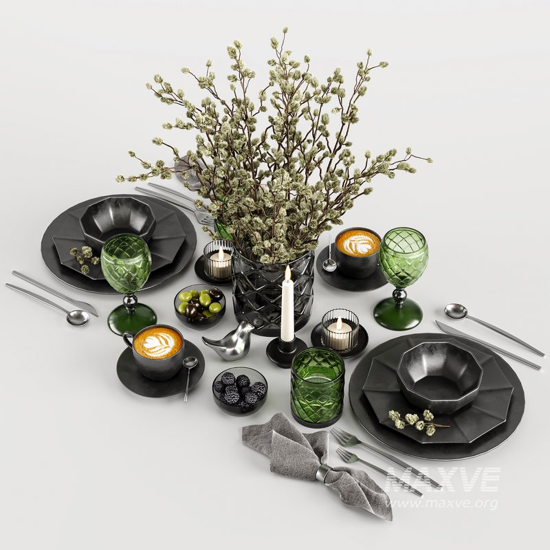 Tableware Decor set7 - Image 2