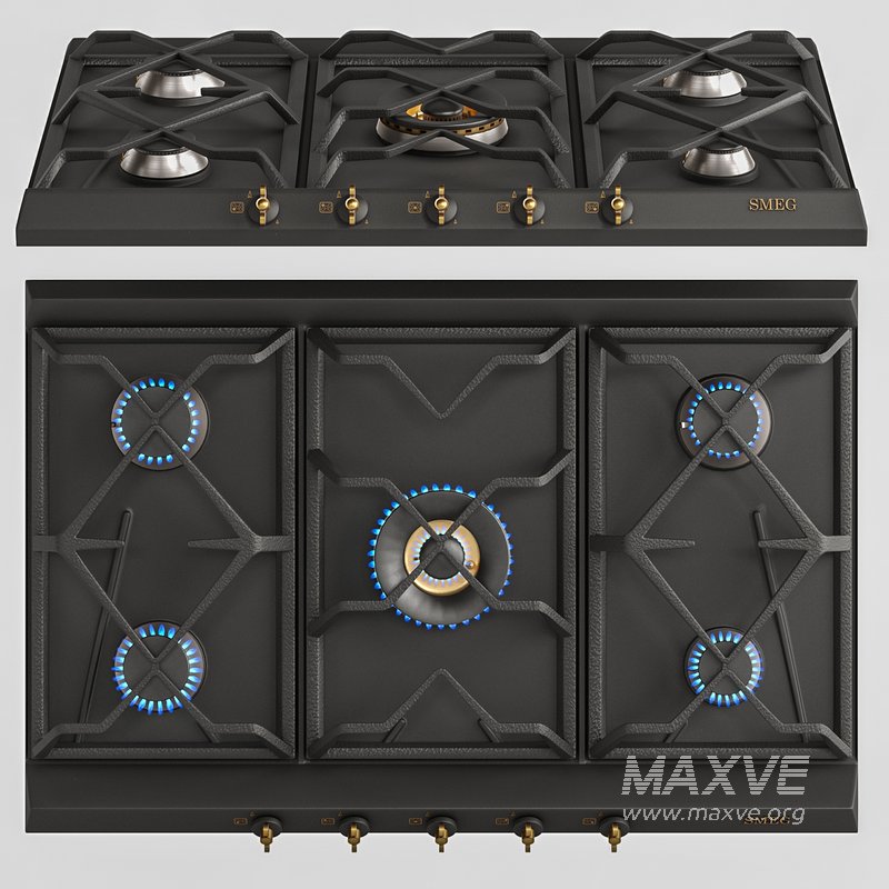 smeg black appliance - Image 2