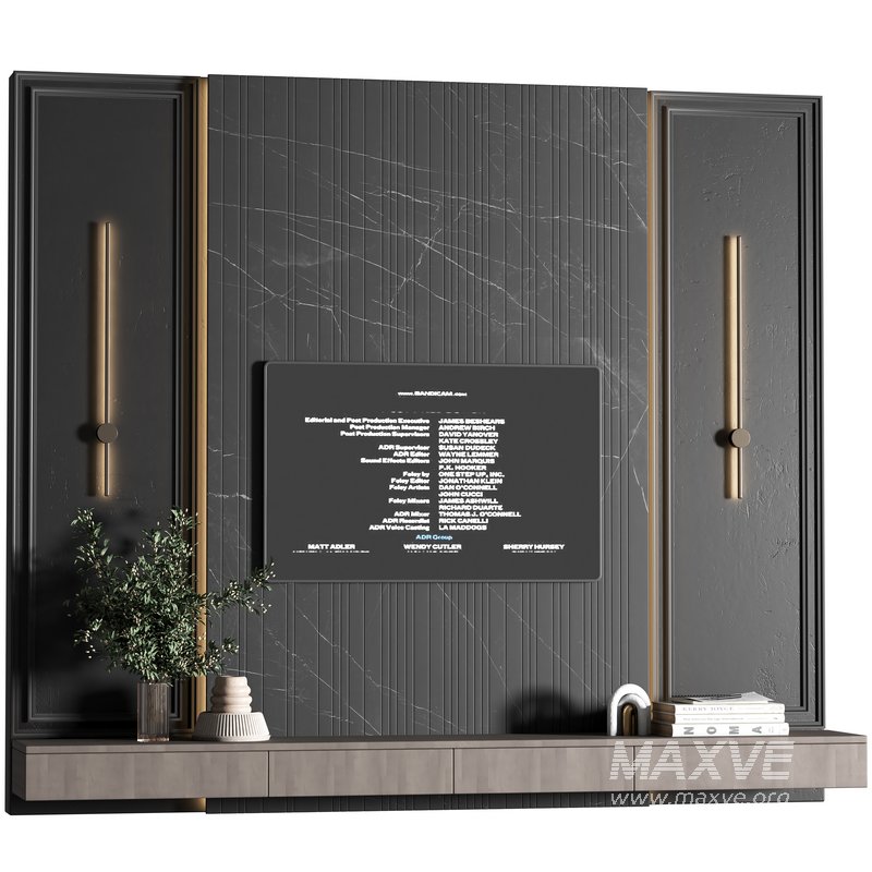 tv wall set - Image 1