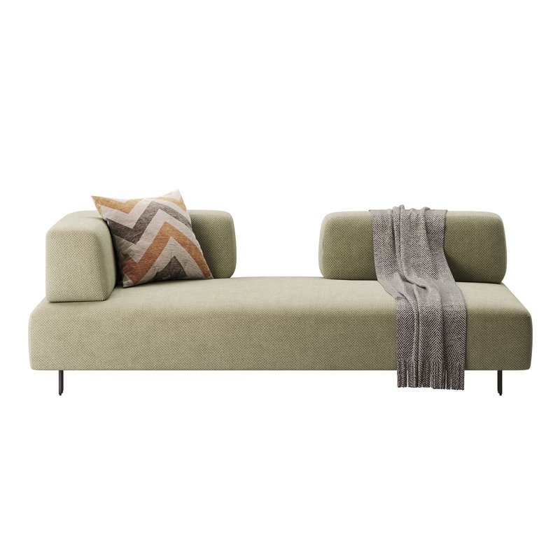 Room Home Hotel Apartment Furniture Cotton Linen Fabric Sofa - Image 13