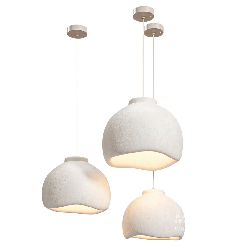 Modern Resin Bells Pendant Light - Image 1