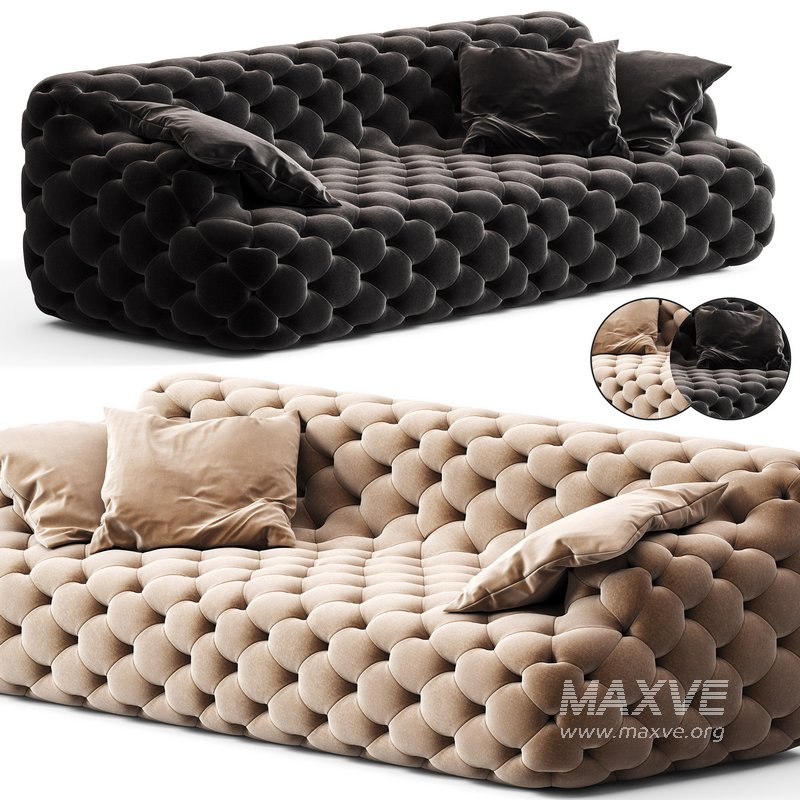 Norton Capitonne Sofas - Image 1