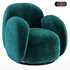 Swivel chair Teop Cozy Milk - Thumbnail 1