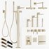 Gessi inverso rigato bathroom faucet set - Thumbnail 1