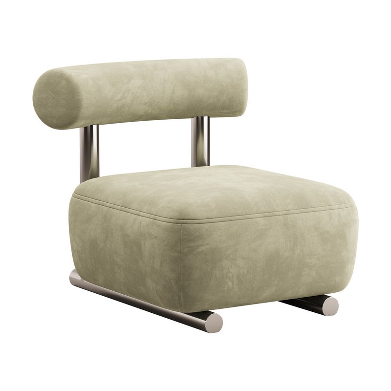 Modish Solid Color Foam Side Chair - Image 12