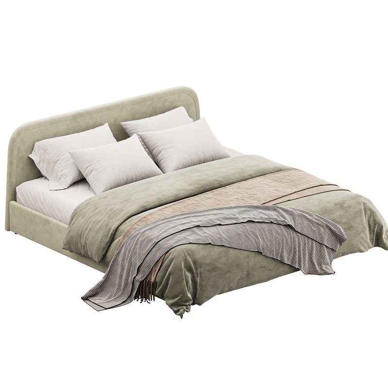 Camilla Low Profile Bed - Image 3