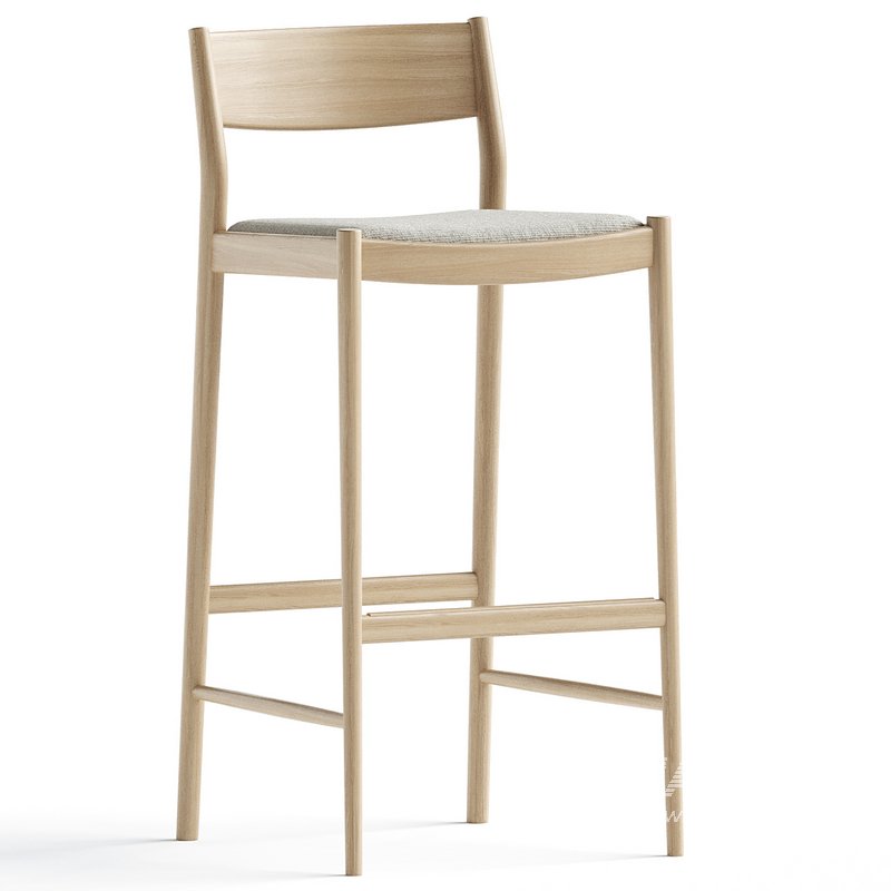 MINATOMIRAI CAFE NBS01 Bar Stool - Image 1