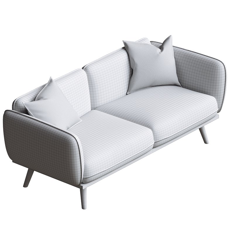 Bonaparte Sofa in Blanc Boucle - Image 5