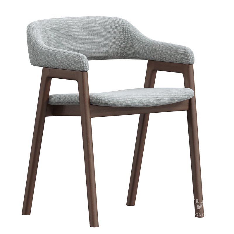 Abilene Upholstered Dining Arm Chair WestElm - Image 1