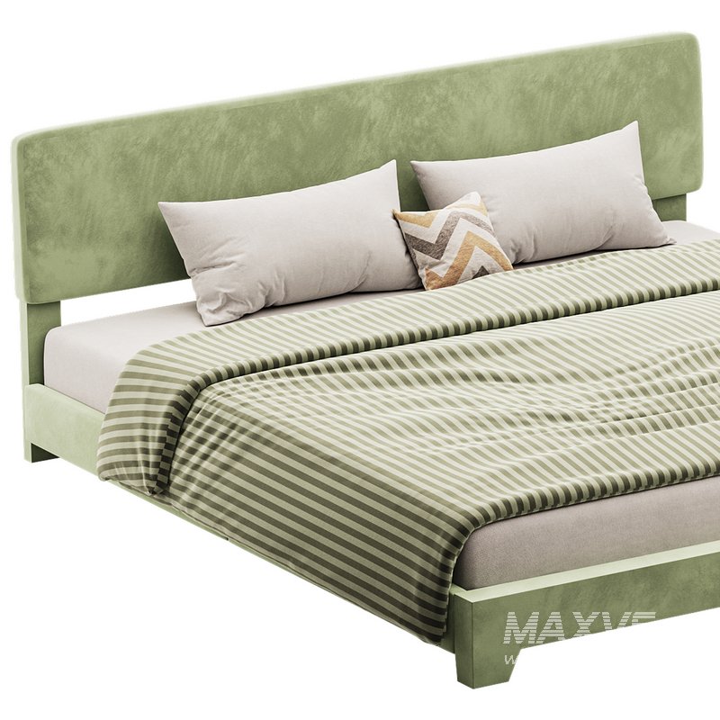 Einfach King Upholstered Platform Bed - Image 10