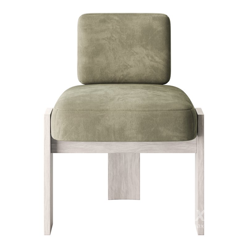 C Back Armless Chair - Image 9