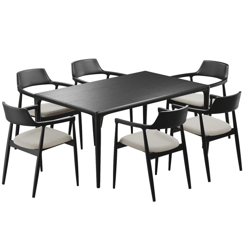 Dinning chair and table225 - Image 4