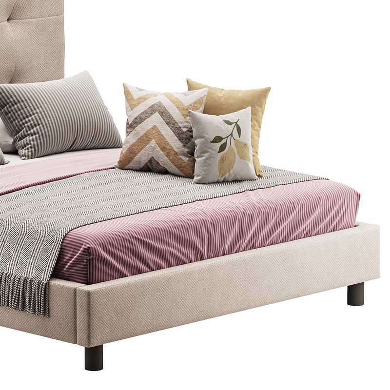 BED Alice Tufted Beige - Image 12