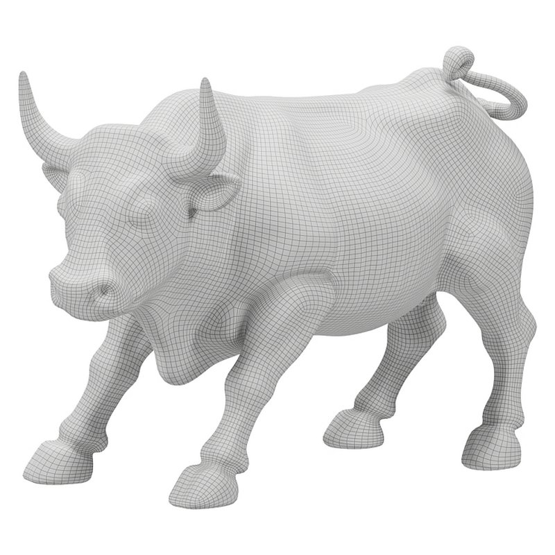 Bronze Bull Statue - Image 3
