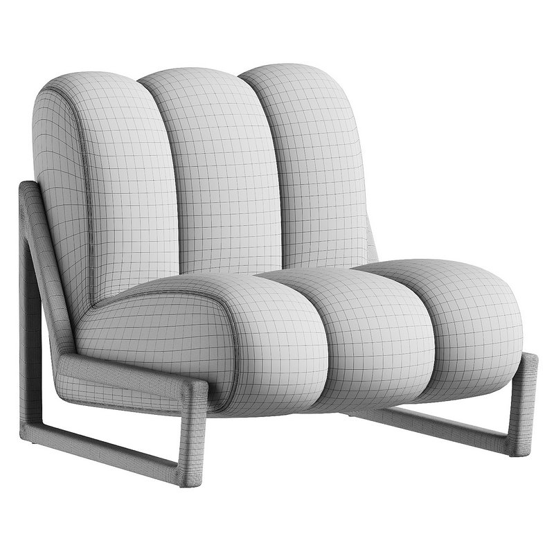 armchair white 6 - Image 6