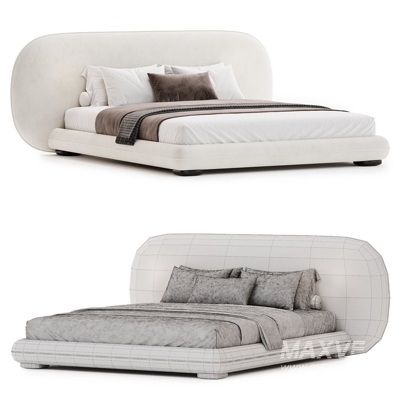 Bari bed by Como Casa - Image 4