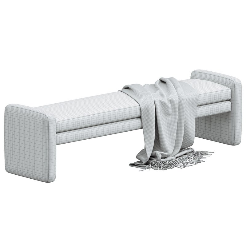 Serena Accent Bench Burkedecor - Image 3