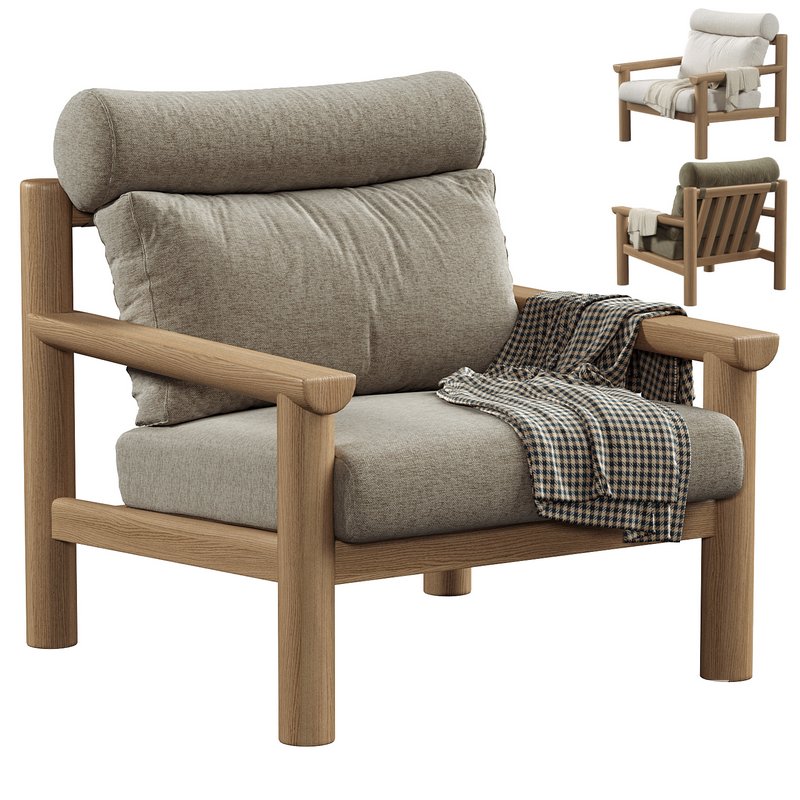 Cusco Outdoor Lounge Chair - Image 1