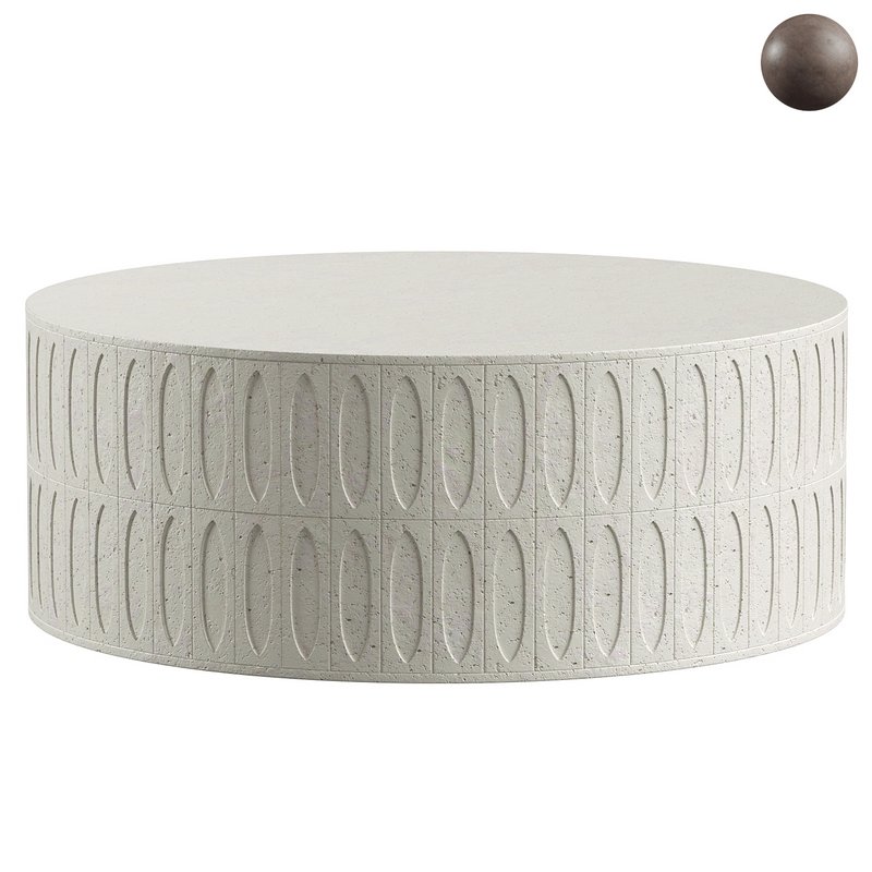 Karelia Stone Outdoor Coffee Table - Image 1