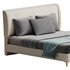 Leather Beige Bed Frame - Thumbnail 12
