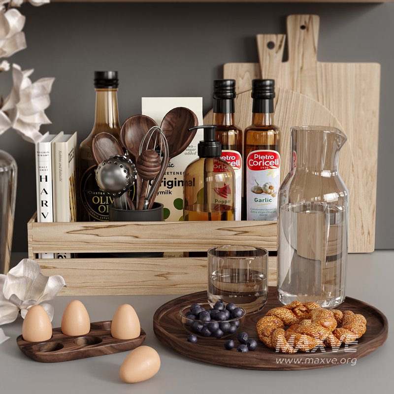 Kitchen decor set 06 - Image 1