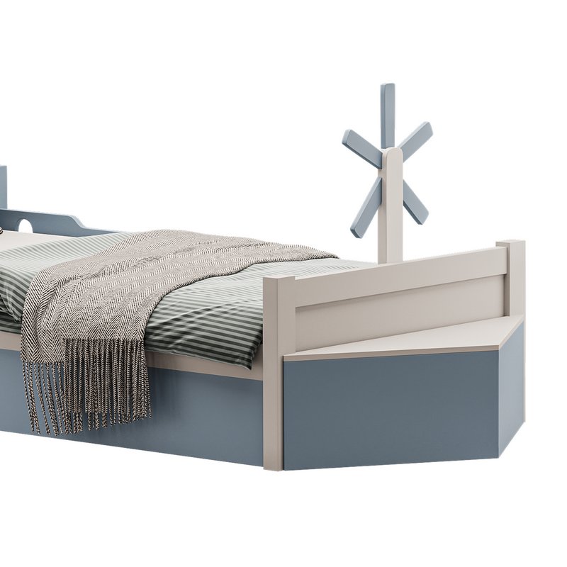Shaped Platform Bed - Image 11