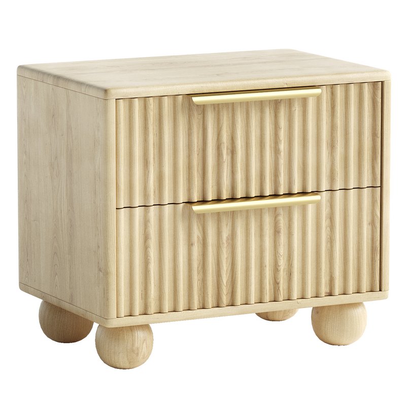 Camila 2 Drawer Nightstand - Image 2