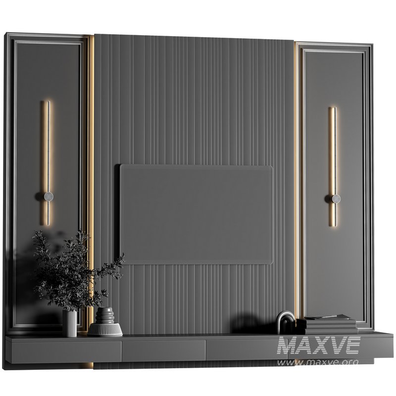 tv wall set - Image 2