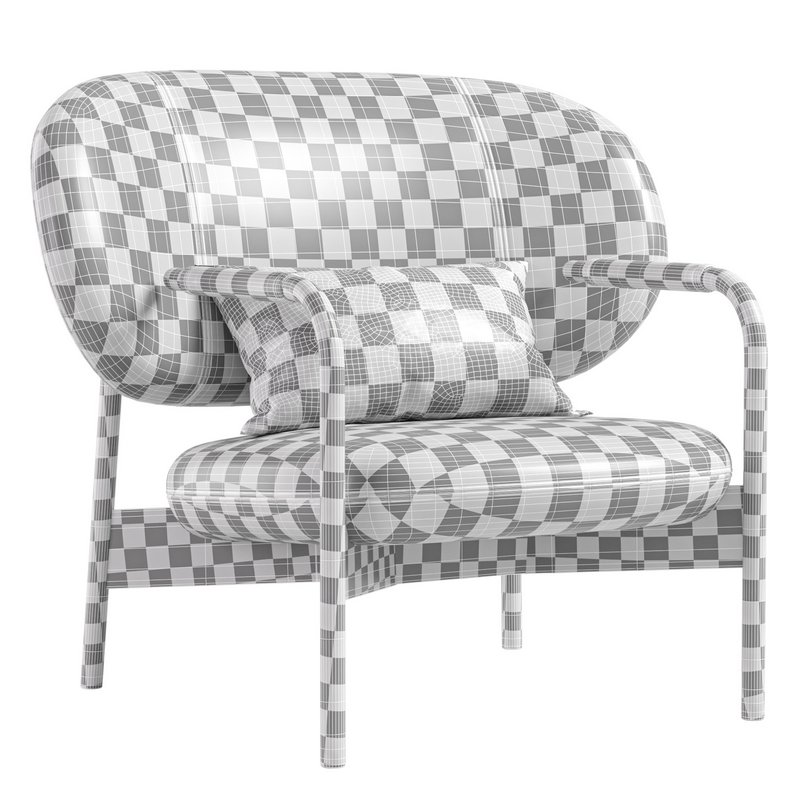 Cross lounge chair - Image 6