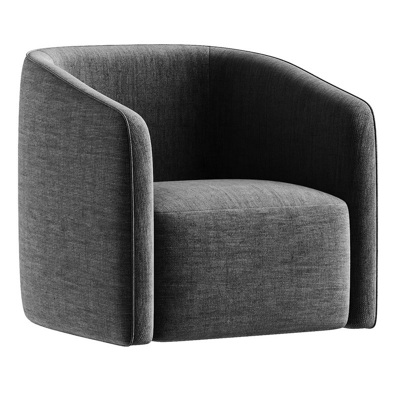 armchair white 5 - Image 5