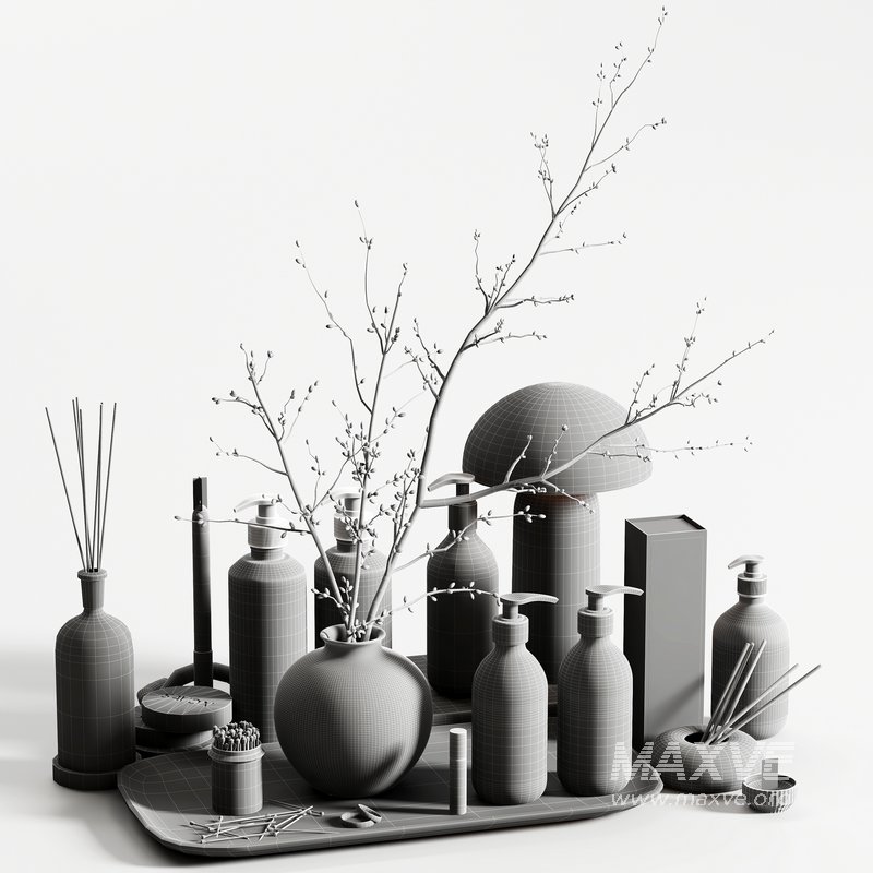 Bathroom accessories set 38 - Image 2