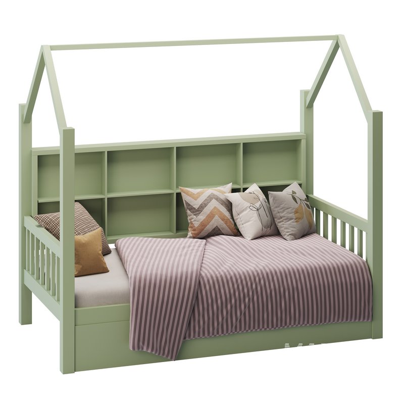 Bed with Trundle roof - Image 8