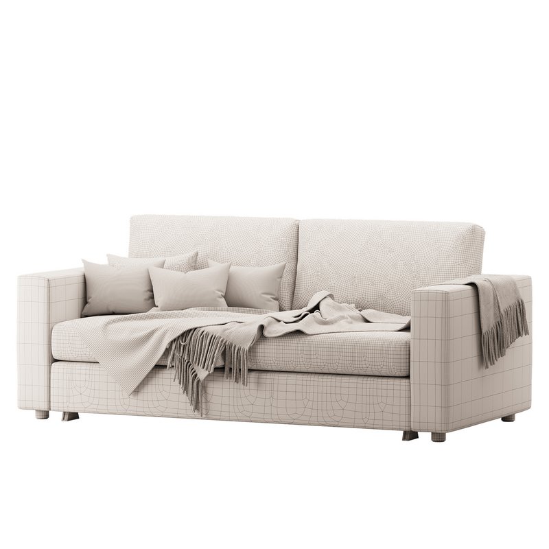 Sleeper sofa Gunnared beige - Image 14