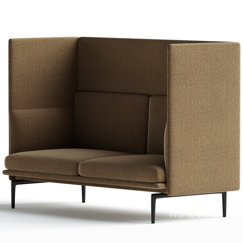 Outline Highback 2 Seater Sofa - Image 2