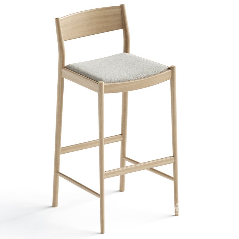 MINATOMIRAI CAFE NBS01 Bar Stool - Image 2