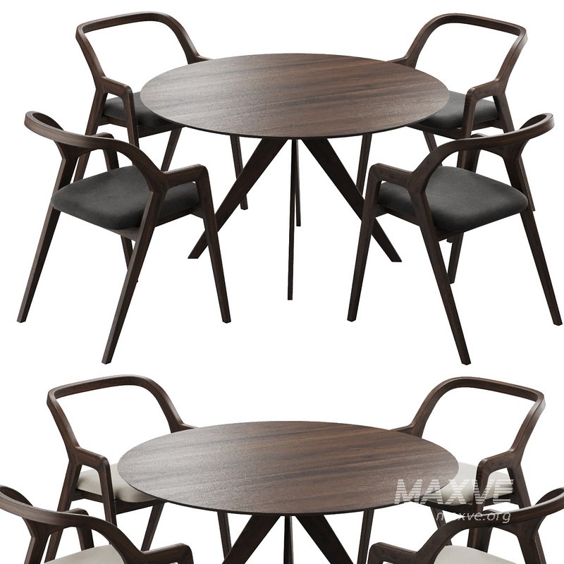 Dinning chair and table220 - Image 1