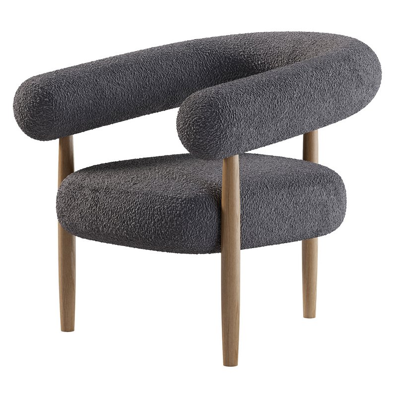 Alon Boucle Chair - Image 4