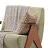 Nordic Ash Wood Arm Chair - Thumbnail 13