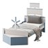 Shaped Platform Bed - Thumbnail 4