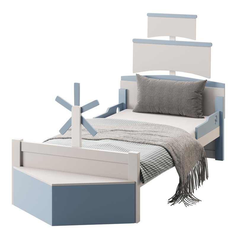 Shaped Platform Bed - Image 4