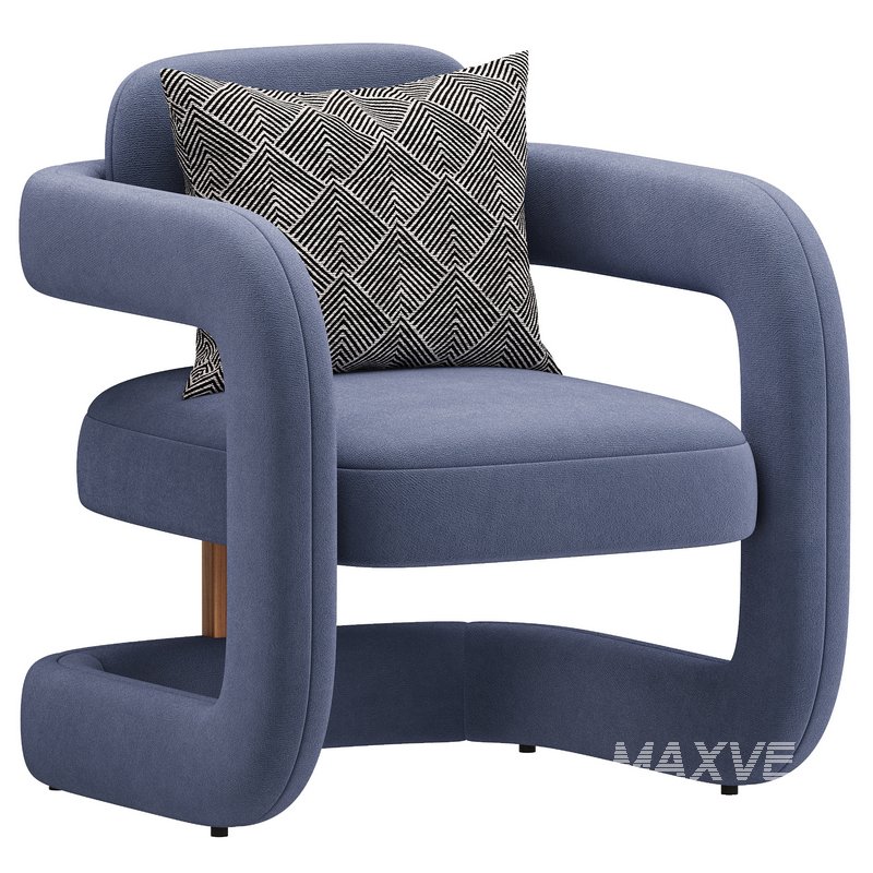 Four Hands Bronte Armchair - Image 3