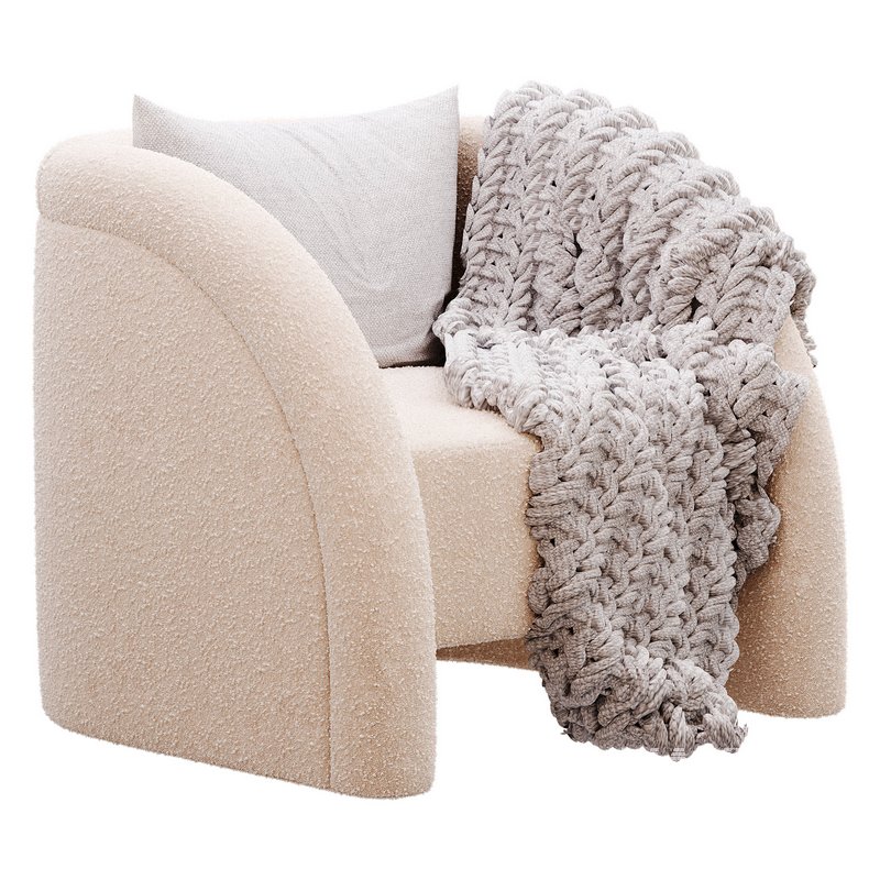 Modern Pearl Armchair - Image 4