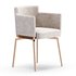 EVORA METAL LEGS UPHOLSTERED CHAIRS - Thumbnail 6