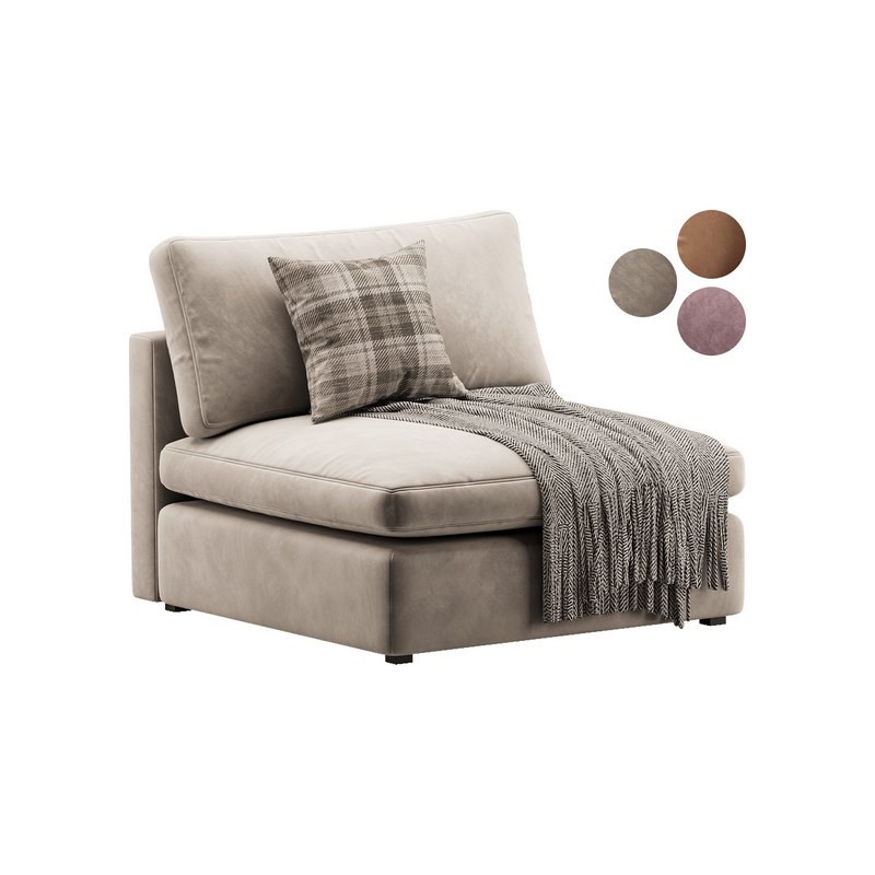 Hackney Lounge Single Seater - Image 1