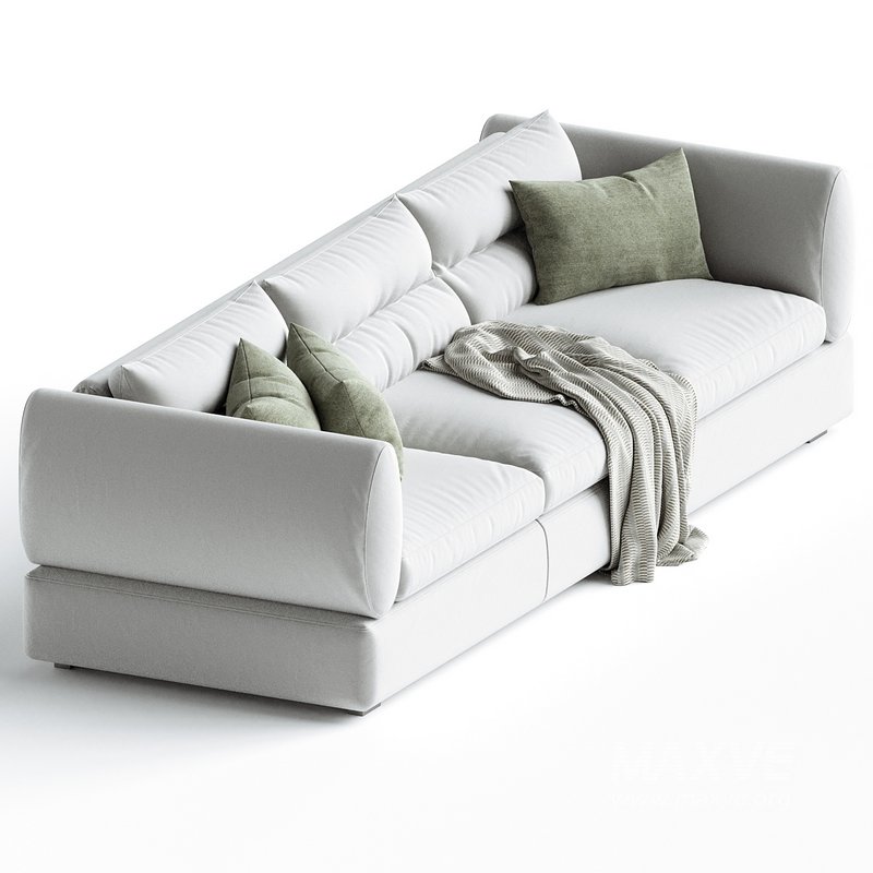 Blanche Parma Sofa Set 01 - Image 2