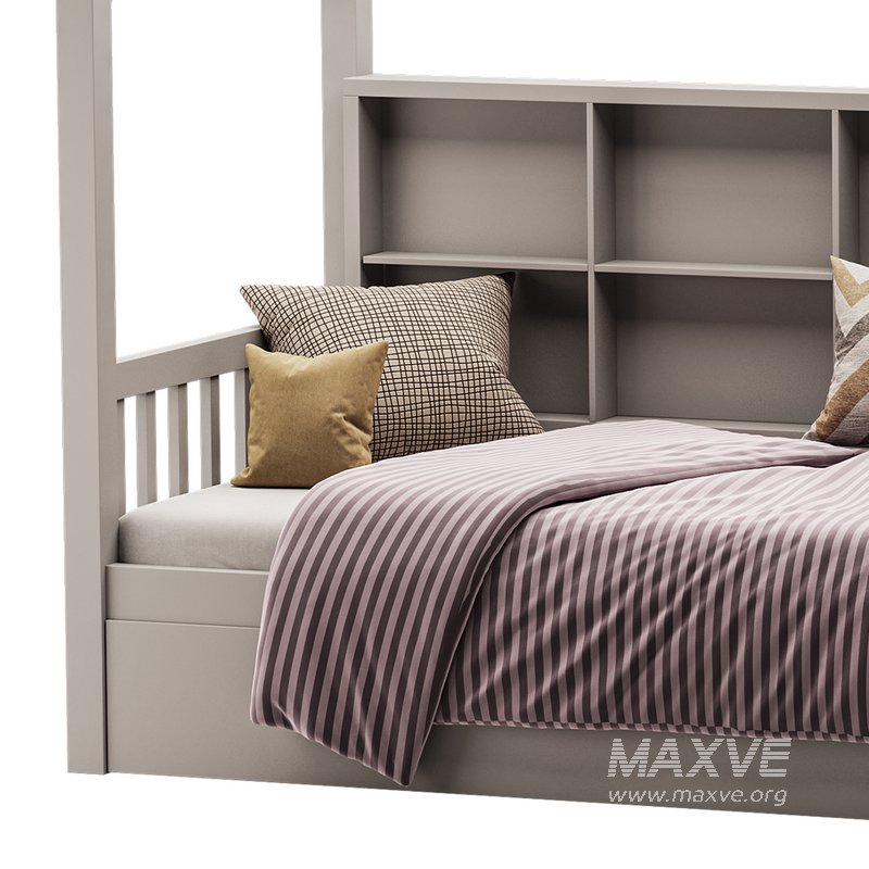 Bed with Trundle roof - Image 13