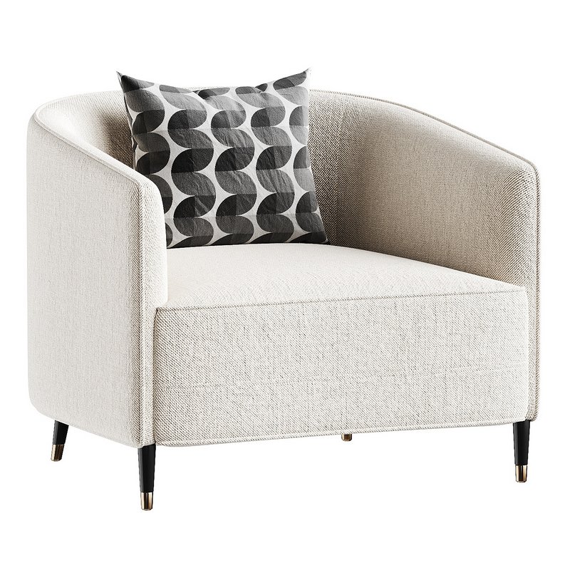 armchair brown - Image 5