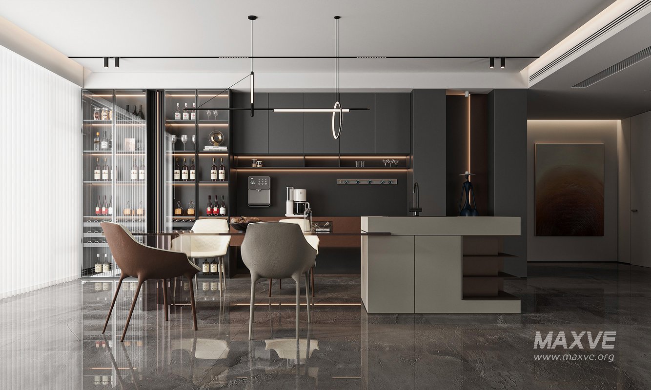 Modern dining room - Image 1